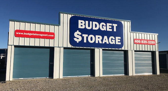 Budget Storage building on Elysian Road with drive-up unit doors